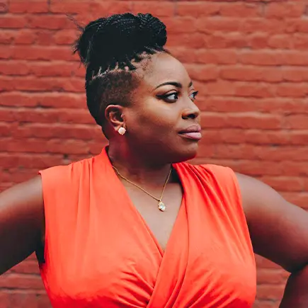 Woman Looking to the Right